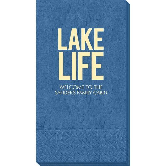 Lake Life Bali Guest Towels